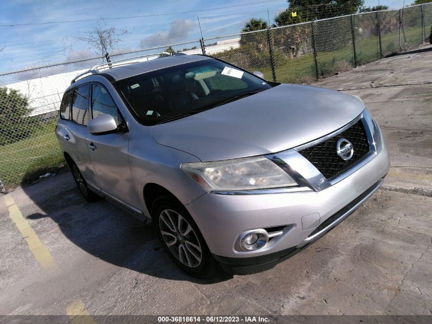 2013 NISSAN PATHFINDER SL - 5N1AR2MN3DC660965
