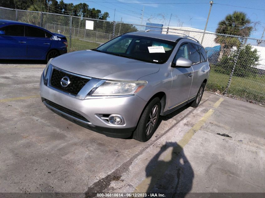 2013 NISSAN PATHFINDER SL - 5N1AR2MN3DC660965