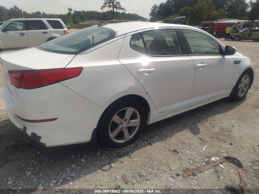 2014 KIA OPTIMA LX - 5XXGM4A72EG320948