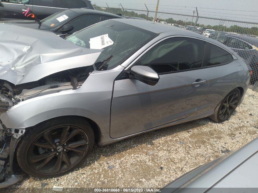 2019 HONDA CIVIC COUPE SPORT - 2HGFC4B8XKH310037