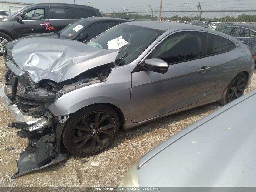 2019 HONDA CIVIC COUPE SPORT - 2HGFC4B8XKH310037