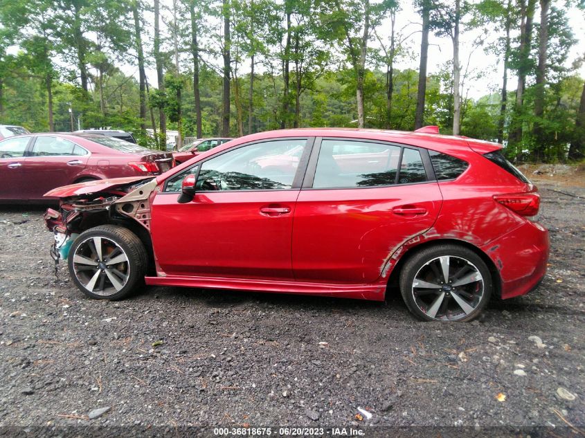 2019 SUBARU IMPREZA SPORT - 4S3GTAJ65K1729638