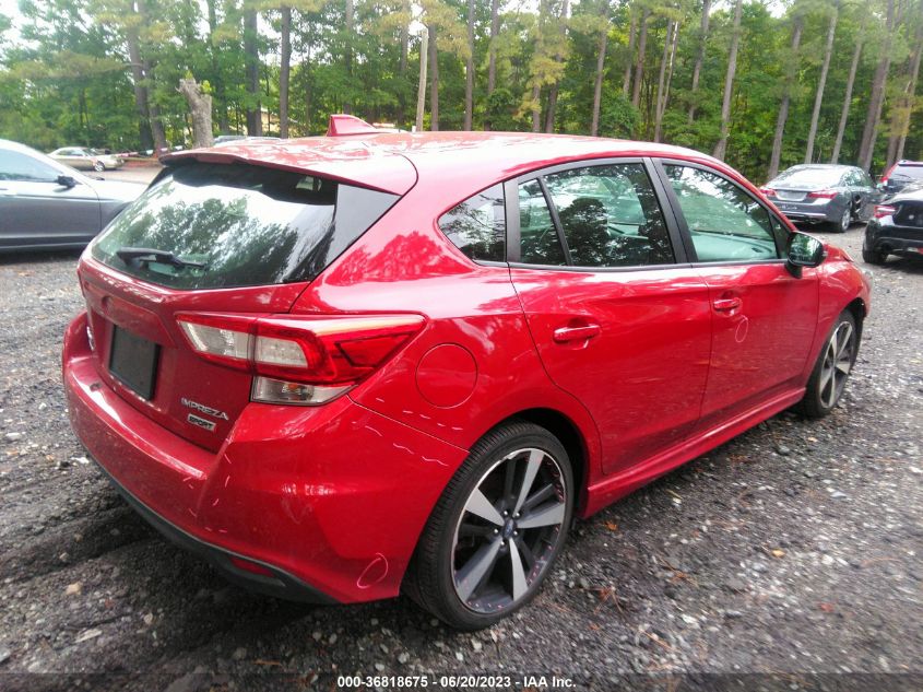 2019 SUBARU IMPREZA SPORT - 4S3GTAJ65K1729638