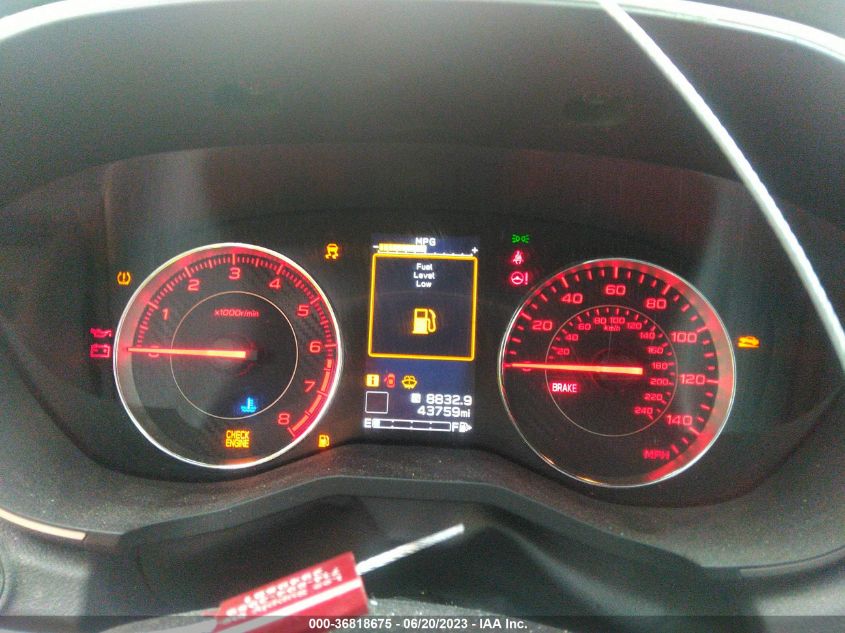 2019 SUBARU IMPREZA SPORT - 4S3GTAJ65K1729638