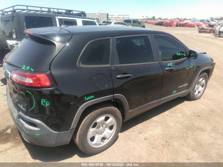 2014 JEEP CHEROKEE SPORT - 1C4PJLAB5EW231641