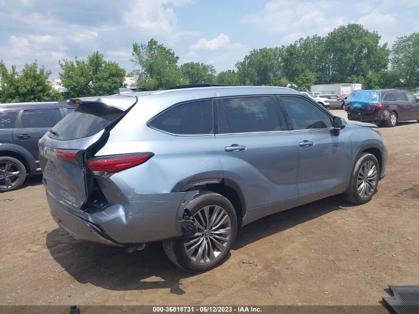 2021 TOYOTA HIGHLANDER PLATINUM - 5TDFZRBH1MS098238