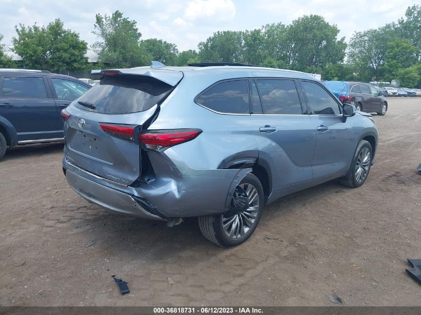2021 TOYOTA HIGHLANDER PLATINUM - 5TDFZRBH1MS098238