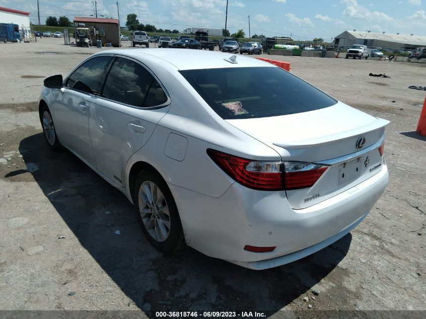 2014 LEXUS ES 300H HYBRID - JTHBW1GG3E2075950