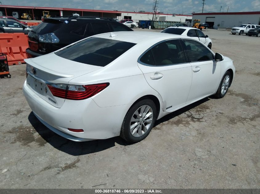 2014 LEXUS ES 300H HYBRID - JTHBW1GG3E2075950
