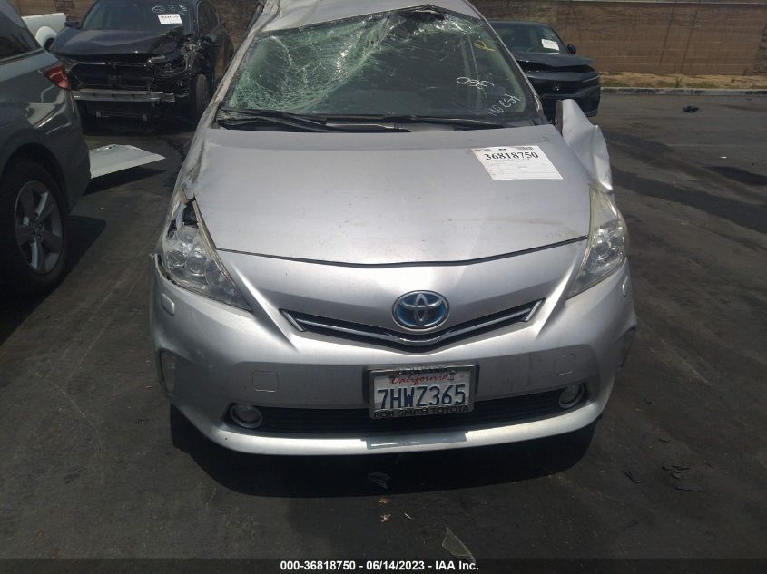 2014 TOYOTA PRIUS V TWO/THREE/FIVE - JTDZN3EU0EJ015184