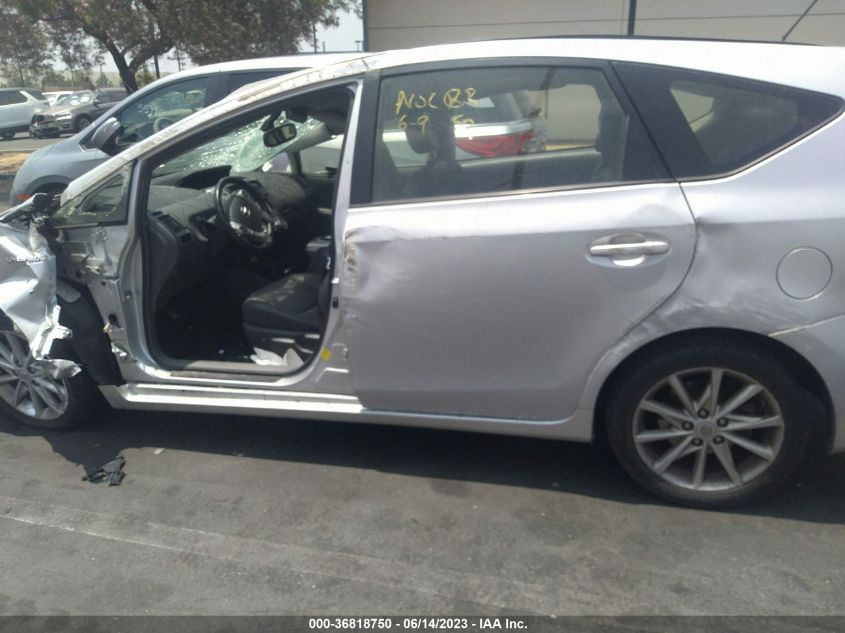 2014 TOYOTA PRIUS V TWO/THREE/FIVE - JTDZN3EU0EJ015184