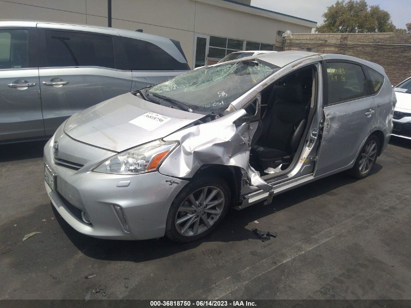 2014 TOYOTA PRIUS V TWO/THREE/FIVE - JTDZN3EU0EJ015184