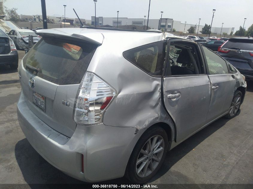 2014 TOYOTA PRIUS V TWO/THREE/FIVE - JTDZN3EU0EJ015184
