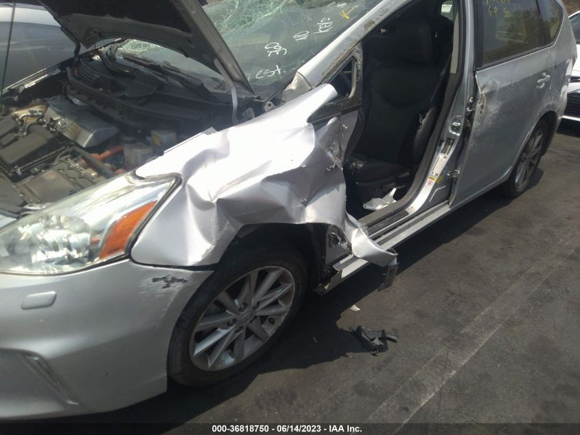 2014 TOYOTA PRIUS V TWO/THREE/FIVE - JTDZN3EU0EJ015184