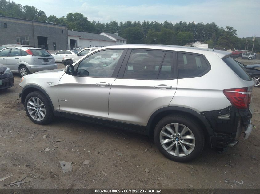 2014 BMW X3 XDRIVE28I - 5UXWX9C57E0D11354