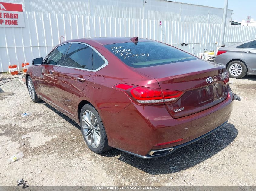 2016 HYUNDAI GENESIS 3.8L - KMHGN4JE8GU126185