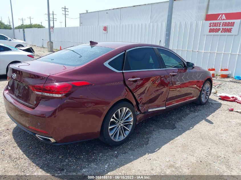 2016 HYUNDAI GENESIS 3.8L - KMHGN4JE8GU126185