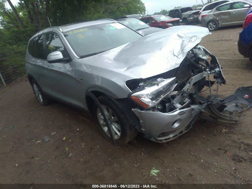 2015 BMW X3 XDRIVE28I - 5UXWX9C54F0D49772