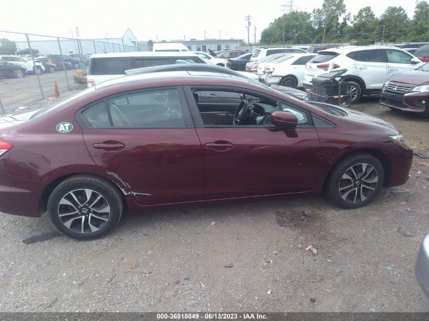 2015 HONDA CIVIC SEDAN EX - 19XFB2F85FE004431