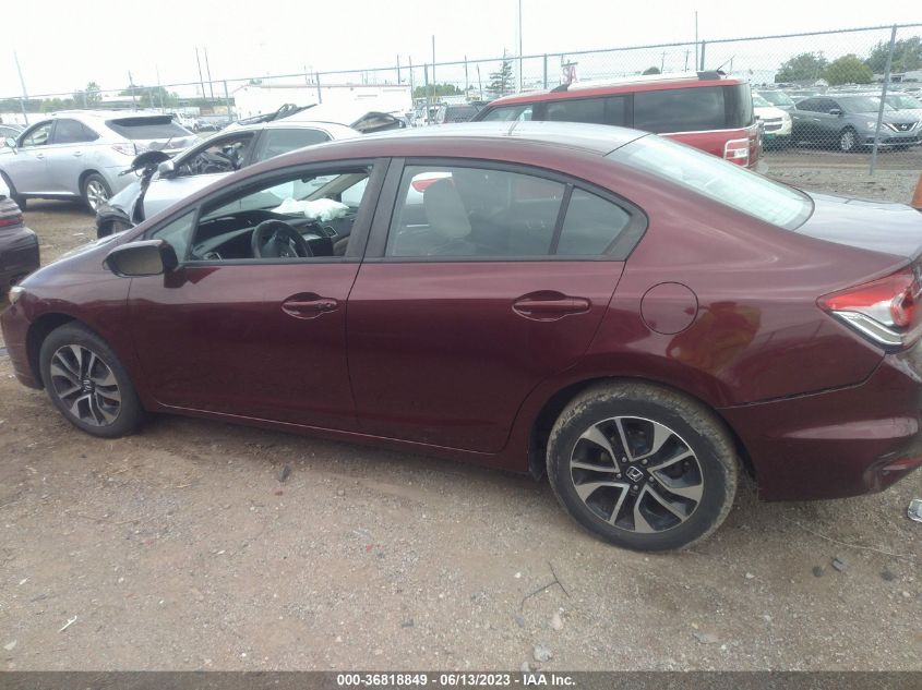 2015 HONDA CIVIC SEDAN EX - 19XFB2F85FE004431