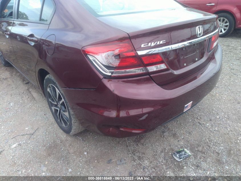 2015 HONDA CIVIC SEDAN EX - 19XFB2F85FE004431