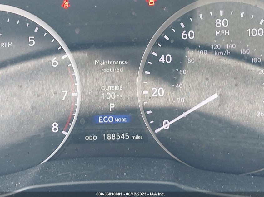 2013 LEXUS ES 350 4DR SDN - JTHBK1GG7D2040841