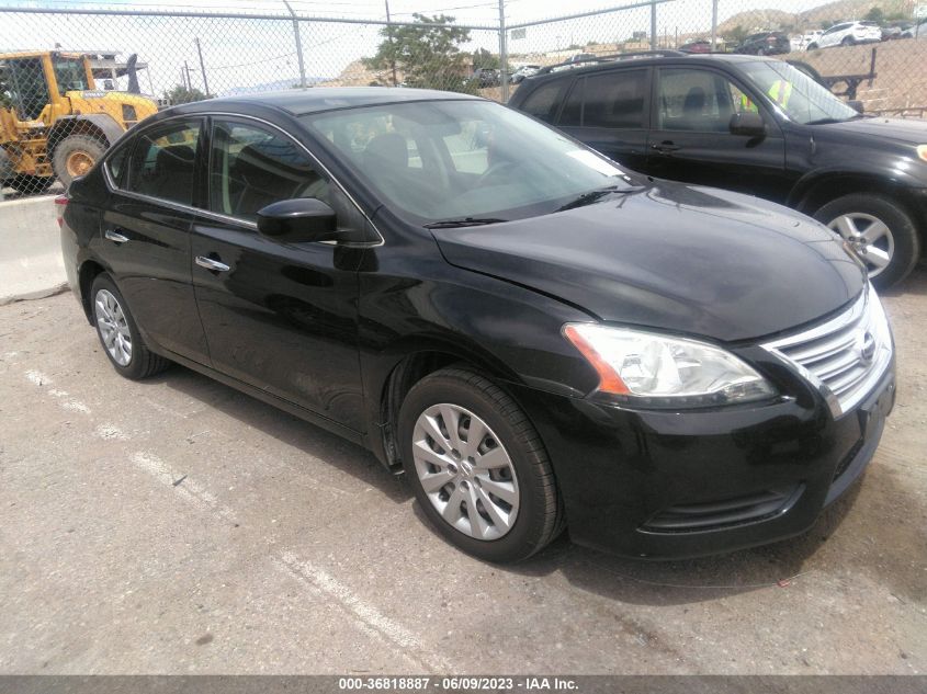 2015 NISSAN SENTRA S/SV/SR/SL - 3N1AB7AP5FY299201