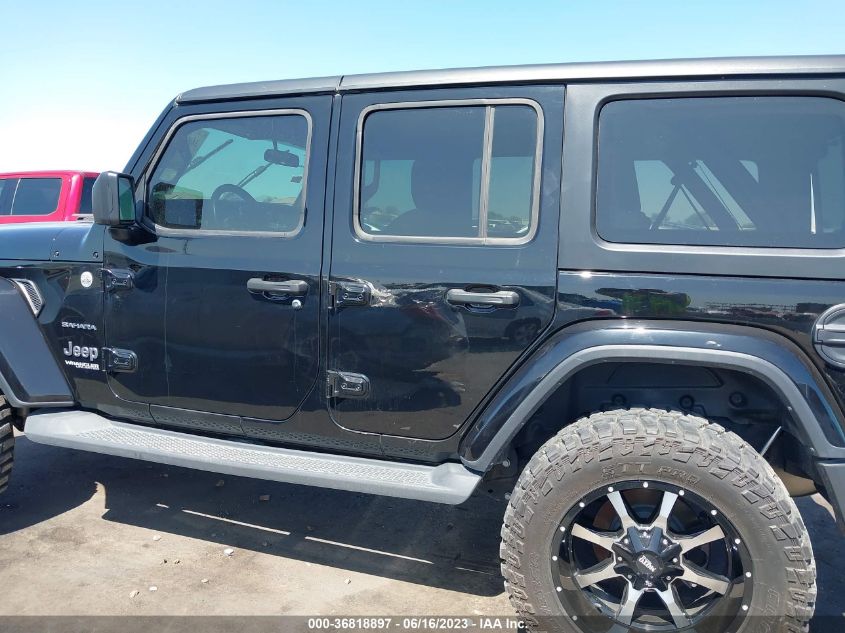 2019 JEEP WRANGLER UNLIMITED SAHARA - 1C4HJXEN5KW600378