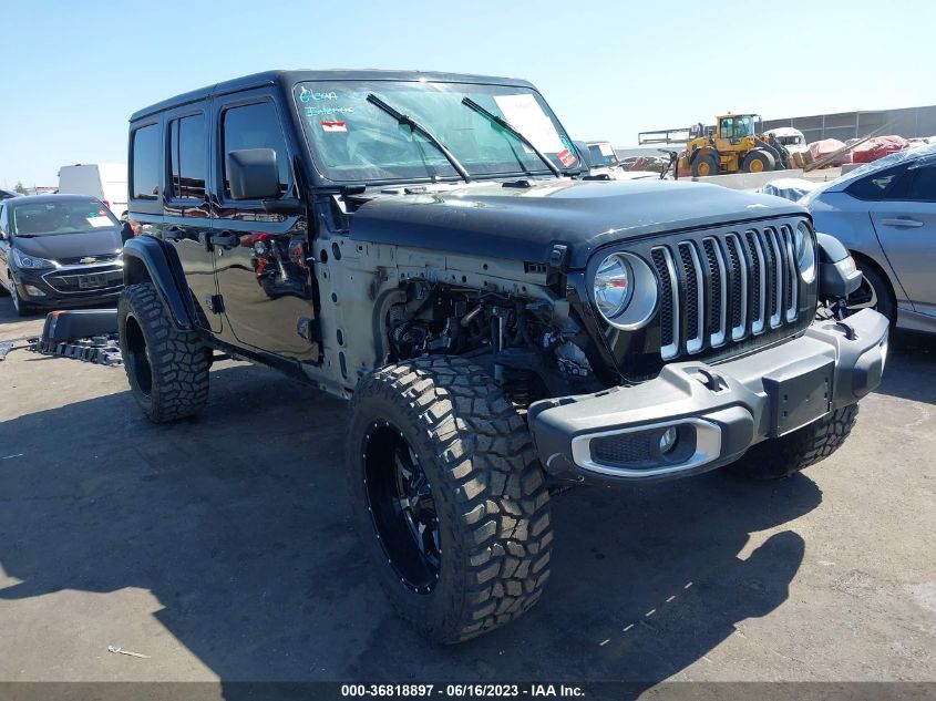 2019 JEEP WRANGLER UNLIMITED SAHARA - 1C4HJXEN5KW600378
