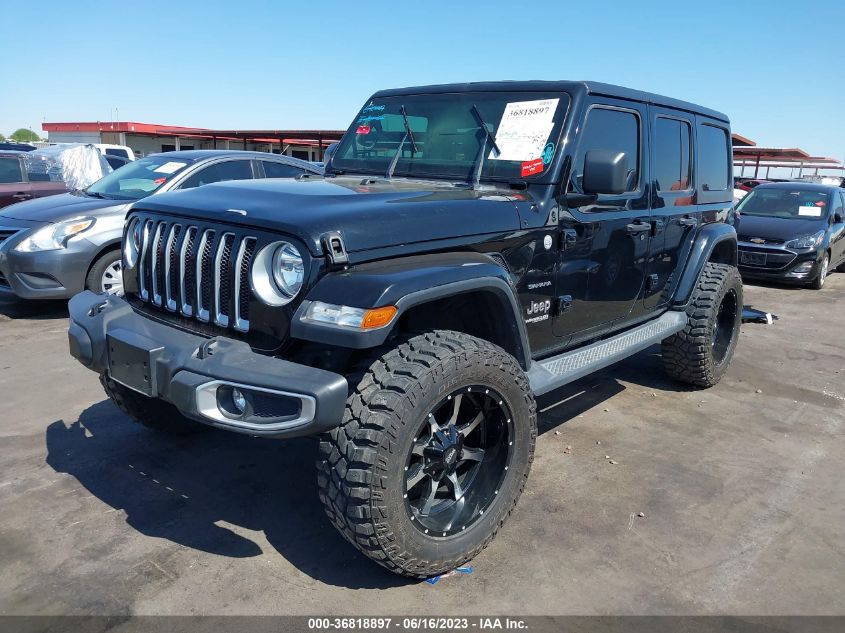 2019 JEEP WRANGLER UNLIMITED SAHARA - 1C4HJXEN5KW600378
