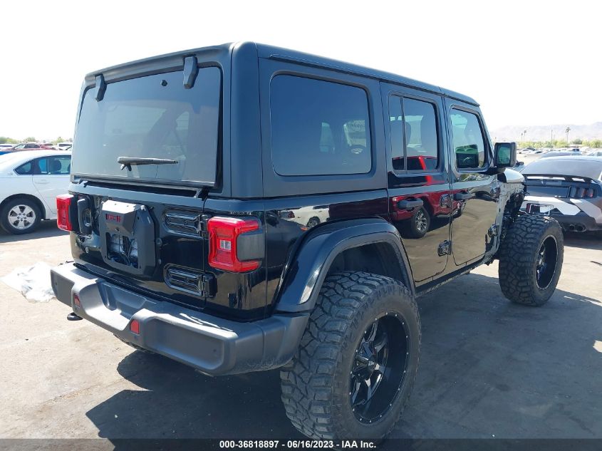 2019 JEEP WRANGLER UNLIMITED SAHARA - 1C4HJXEN5KW600378