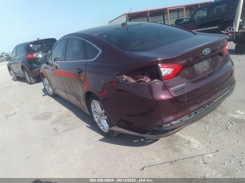 2013 FORD FUSION SE - 3FA6P0HR4DR148415