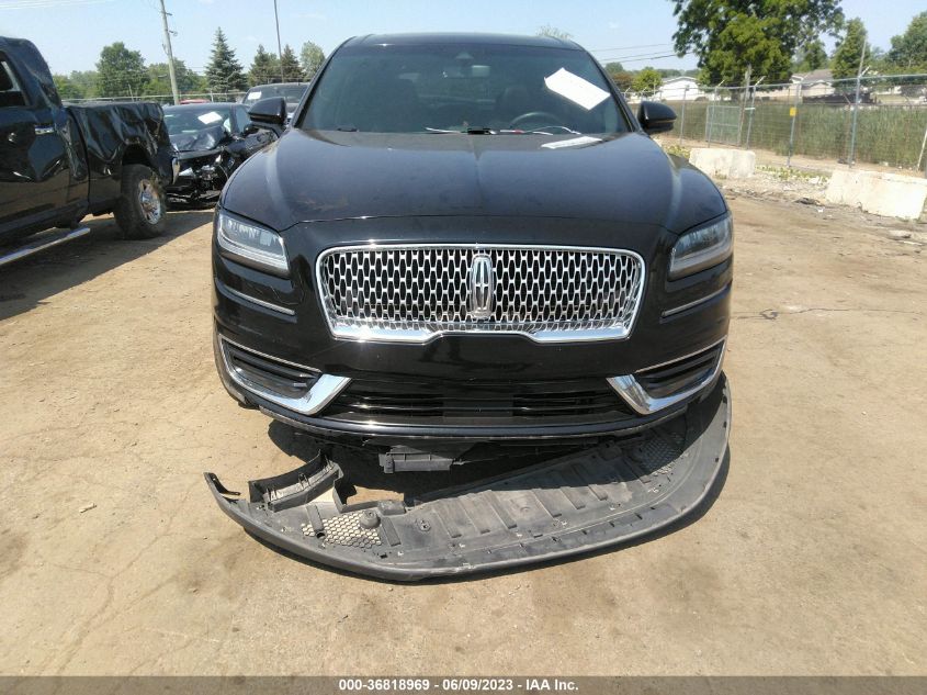 2019 LINCOLN NAUTILUS RESERVE - 2LMPJ8L92KBL65611