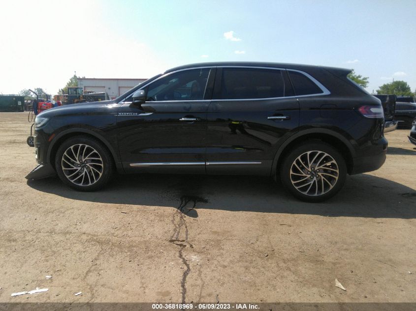 2019 LINCOLN NAUTILUS RESERVE - 2LMPJ8L92KBL65611