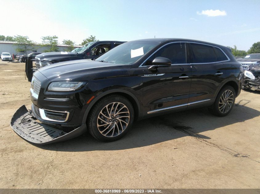 2019 LINCOLN NAUTILUS RESERVE - 2LMPJ8L92KBL65611