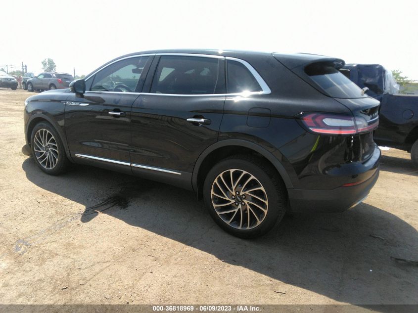 2019 LINCOLN NAUTILUS RESERVE - 2LMPJ8L92KBL65611