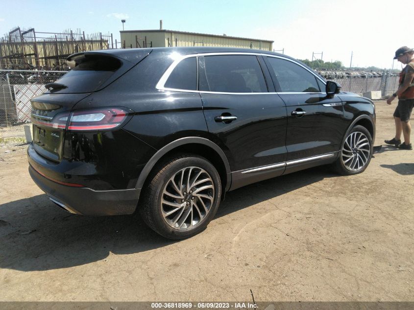 2019 LINCOLN NAUTILUS RESERVE - 2LMPJ8L92KBL65611