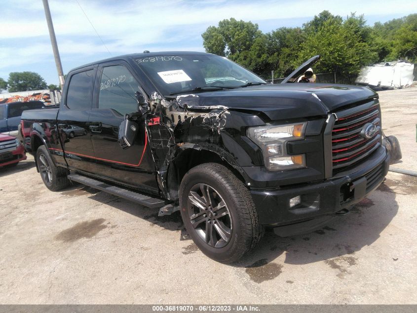 2016 FORD F-150 XLT/XL/LARIAT/PLATINUM - 1FTFW1EF0GFB69471