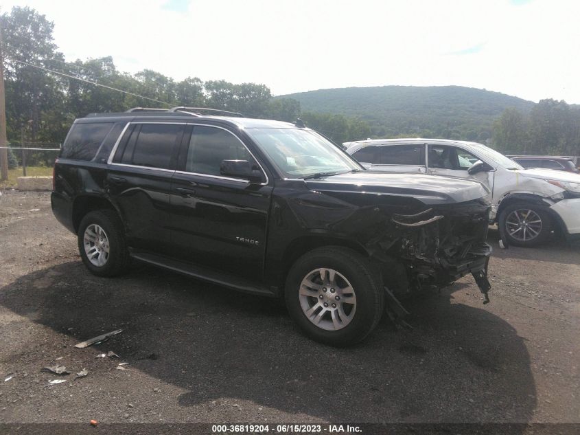 2019 CHEVROLET TAHOE LT - 1GNSKBKCXKR230348