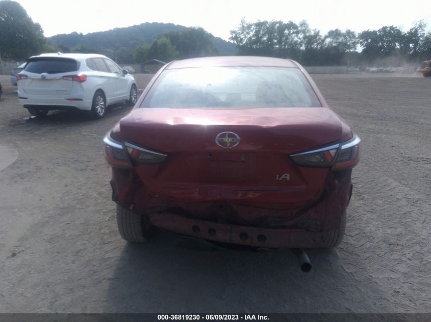 2016 TOYOTA SCION IA 3MYDLBZV0GY133006