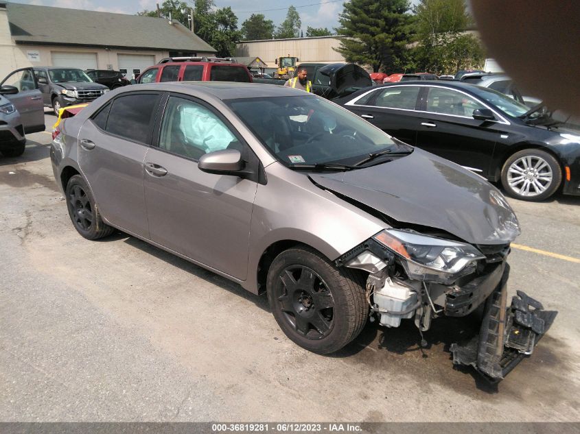 2016 TOYOTA COROLLA L/LE/S/S PLUS/LE PLUS - 2T1BURHE6GC726740