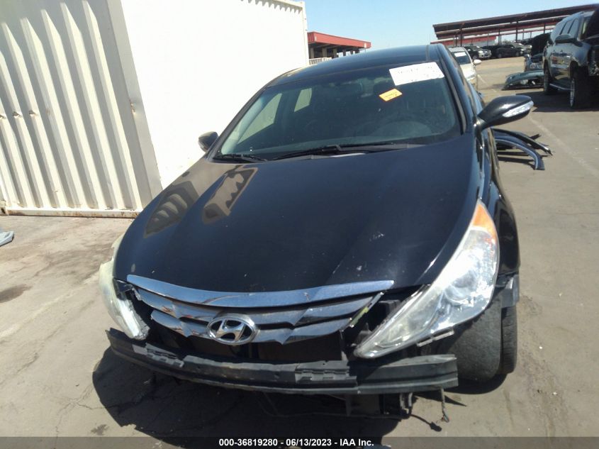 2013 HYUNDAI SONATA LIMITED W/WINE INT - 5NPEC4AC1DH519967