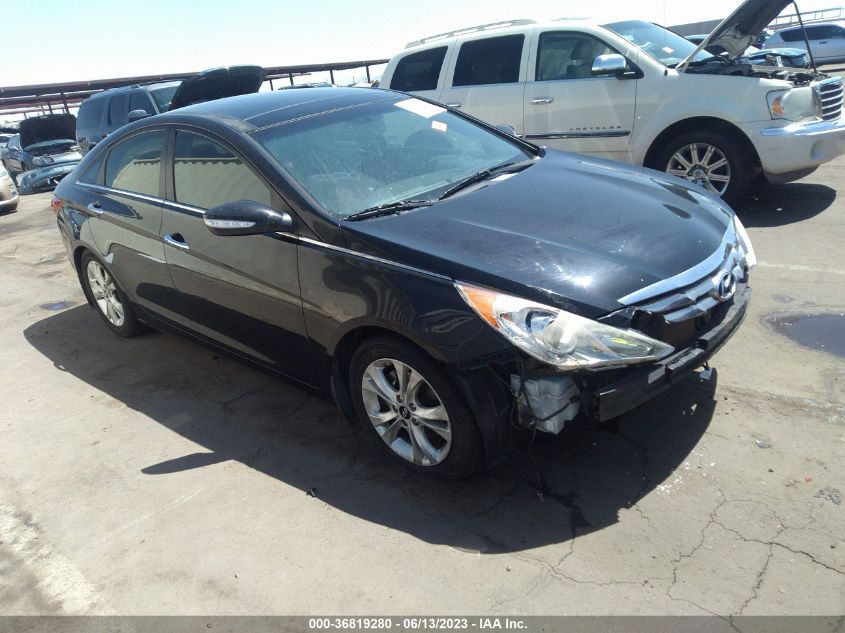 2013 HYUNDAI SONATA LIMITED W/WINE INT - 5NPEC4AC1DH519967