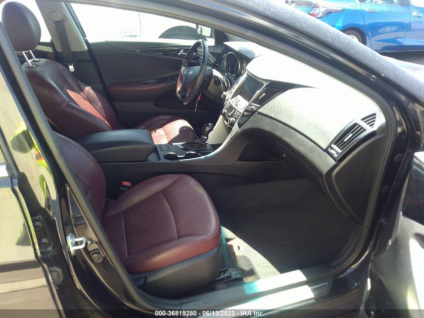 2013 HYUNDAI SONATA LIMITED W/WINE INT - 5NPEC4AC1DH519967
