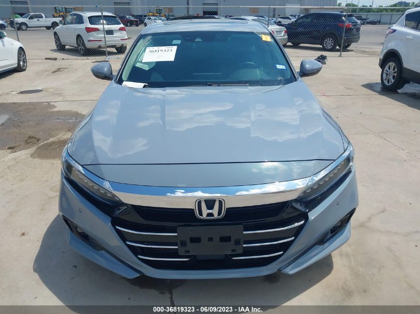 2021 HONDA ACCORD SEDAN TOURING - 1HGCV2F96MA009741