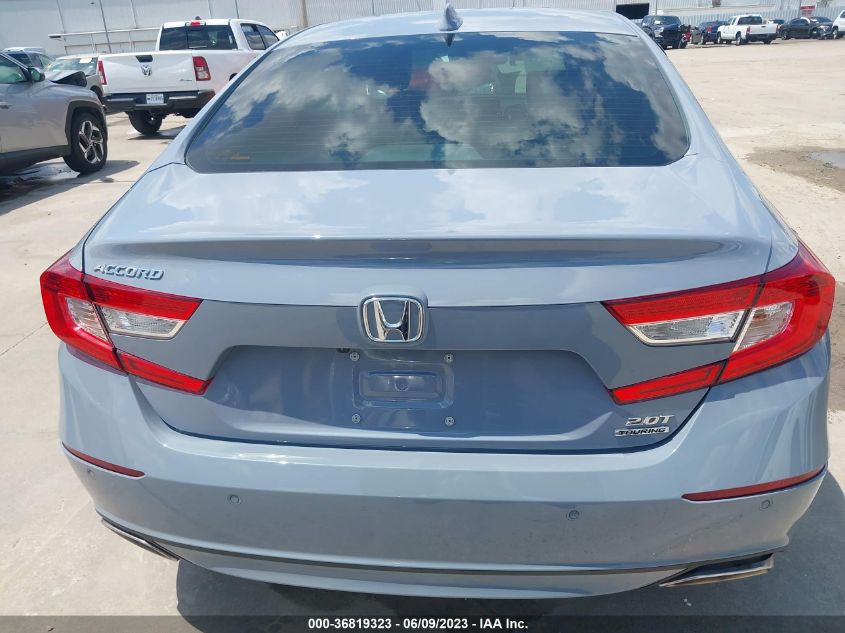 2021 HONDA ACCORD SEDAN TOURING - 1HGCV2F96MA009741