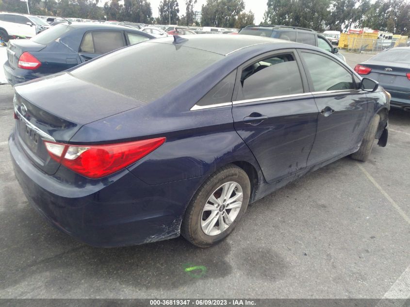 2013 HYUNDAI SONATA GLS PZEV - 5NPEB4AC2DH795397