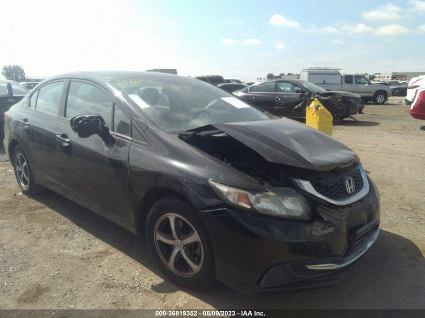 2015 HONDA CIVIC SEDAN SE - 19XFB2F70FE277185