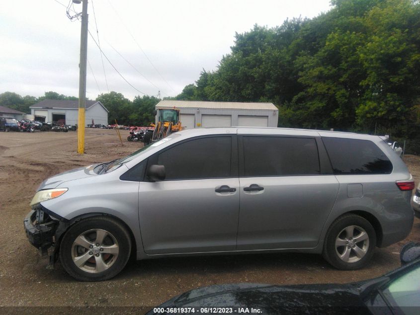 2016 TOYOTA SIENNA L - 5TDZK3DC5GS721073