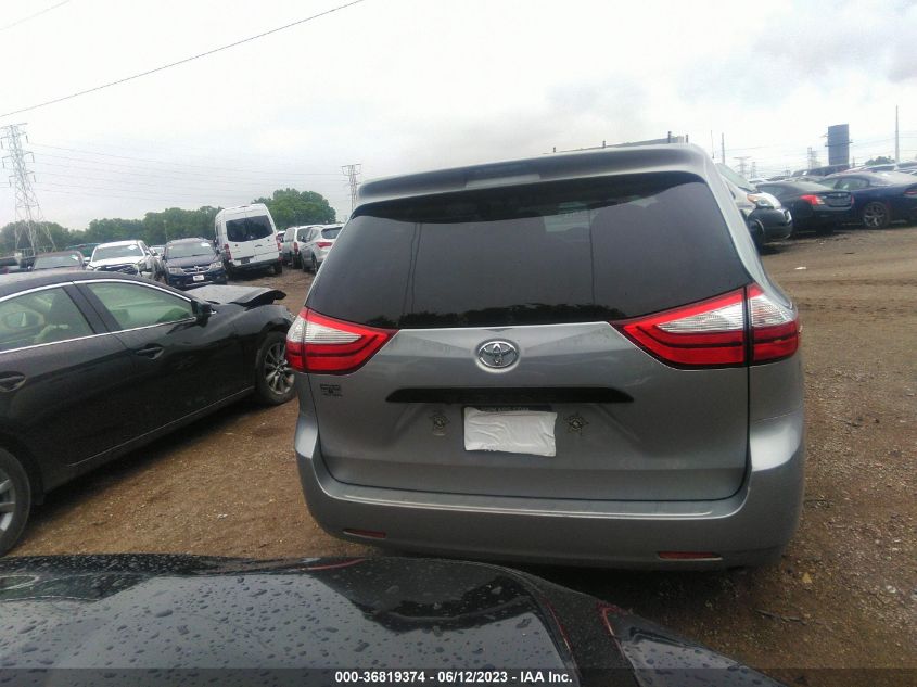 2016 TOYOTA SIENNA L - 5TDZK3DC5GS721073